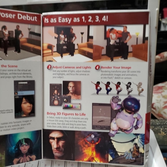 Poser Debut 3D Software L💙💙K - Picture 5 of 9